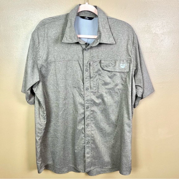 Wrangler Short Sleeve Button Up Casual Shirt Men's Large - Picture 2 of 9